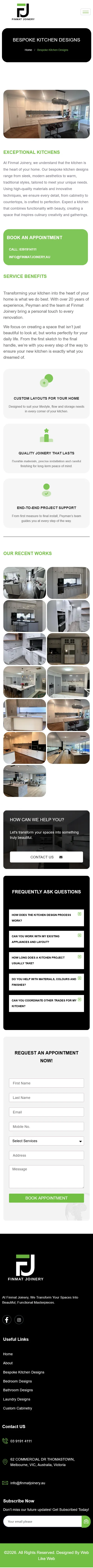 Mobile Kitchen Design