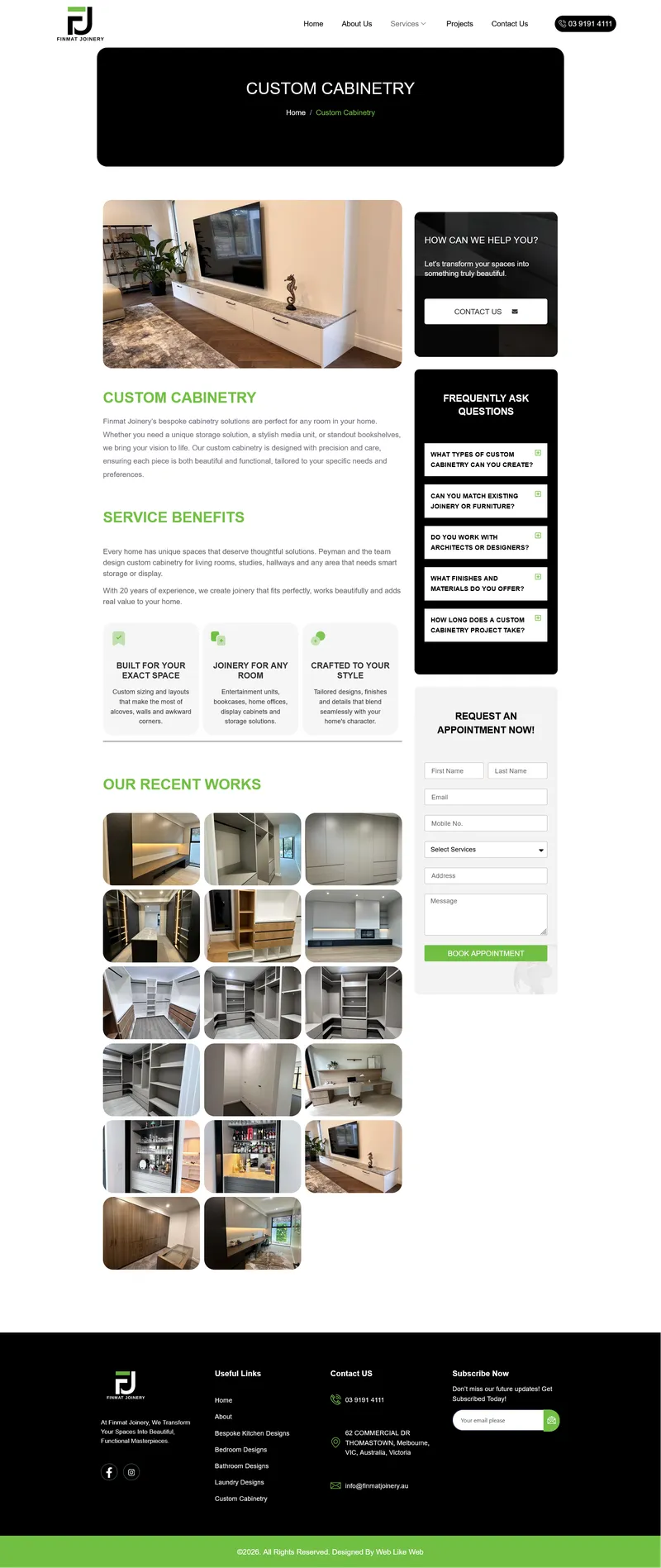 Custom Cabinetry